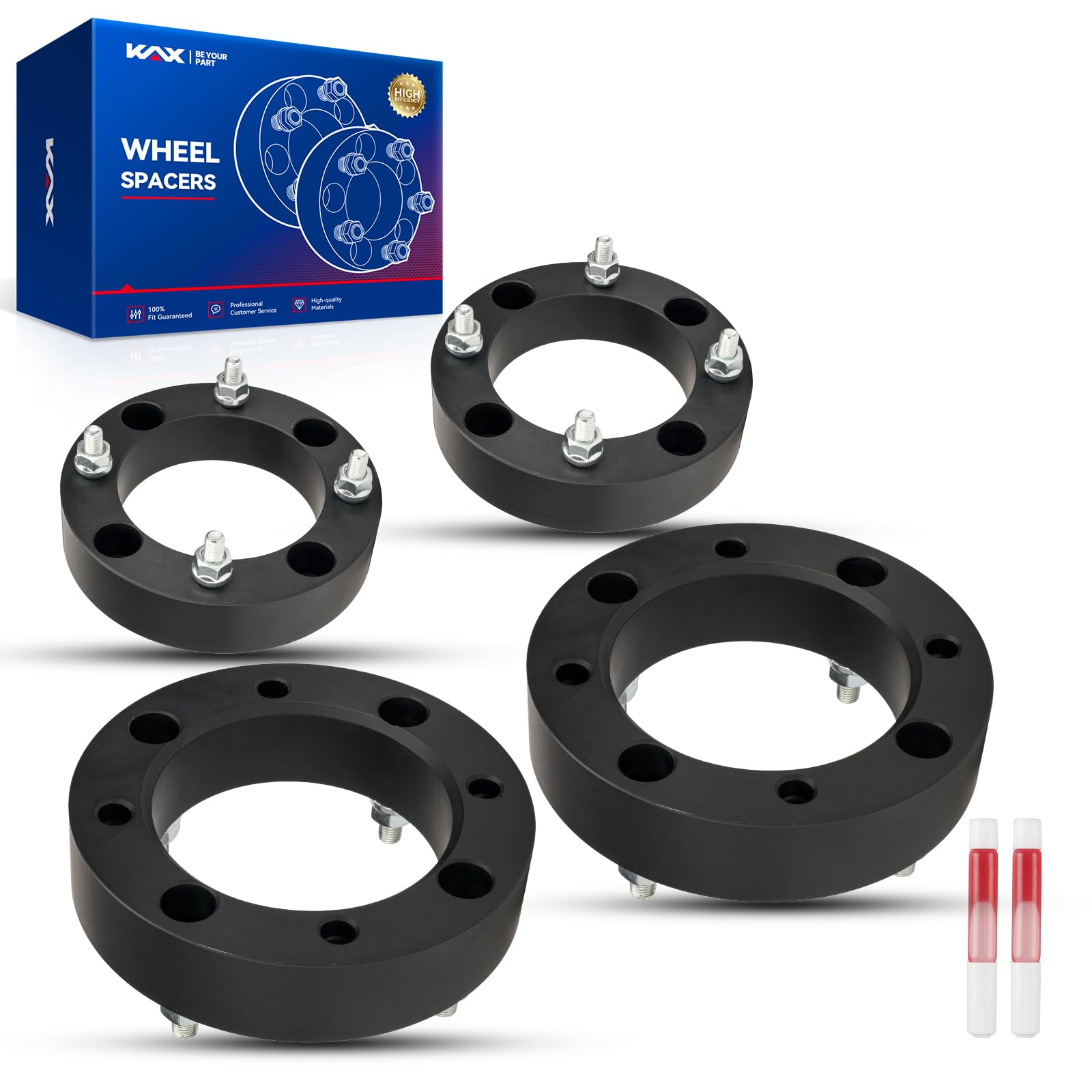Kax 4X137 Atv Wheel Spacers,1.5 Inch 4 Lug Centric Atv Wheel Spacers Fit For Kawasaki, Can-Am, Suzuki, Bombardier,Kvf650 Prairie