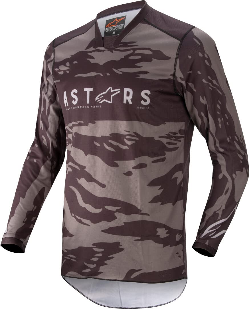 Alpinestars Racer Tactical Jersey Black/Gray Lg (3761222-106-L)
