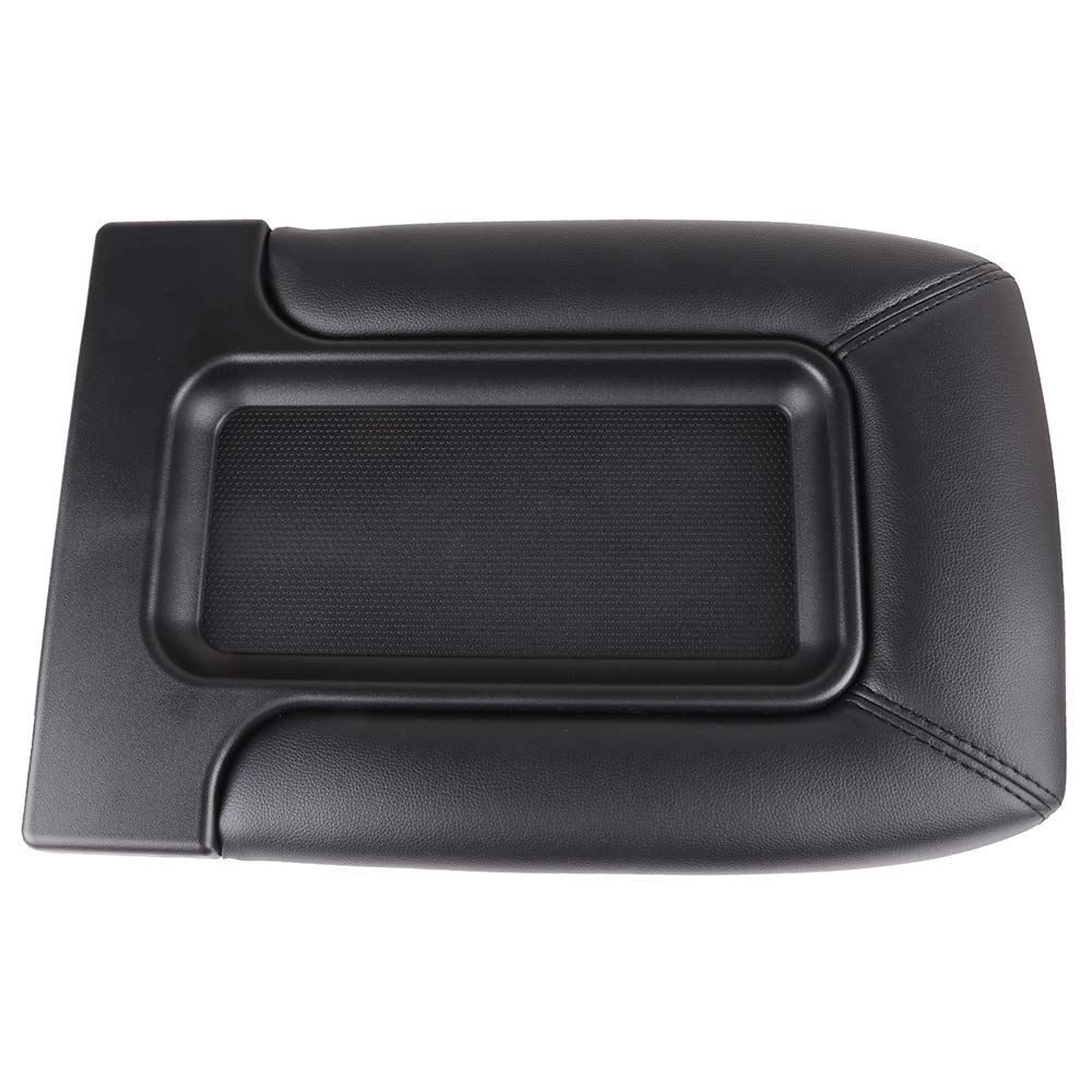 Ocpty Auto Center Console Lid Repair Kit For 2001 2002 2003 2004 2005 2006 2007 For Gmc Sierra Silverado(Black)