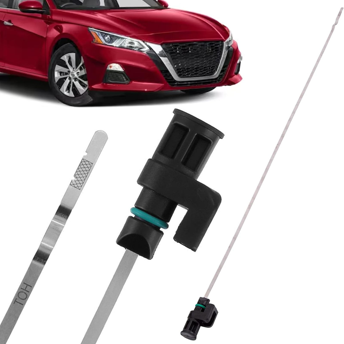 Covnikyer Cvt Transmission Oil Level Dipstick Indicator Gauge Compatible For Nissan Altima 2007-2023 | Rogue 2013-2023 | Maxima 