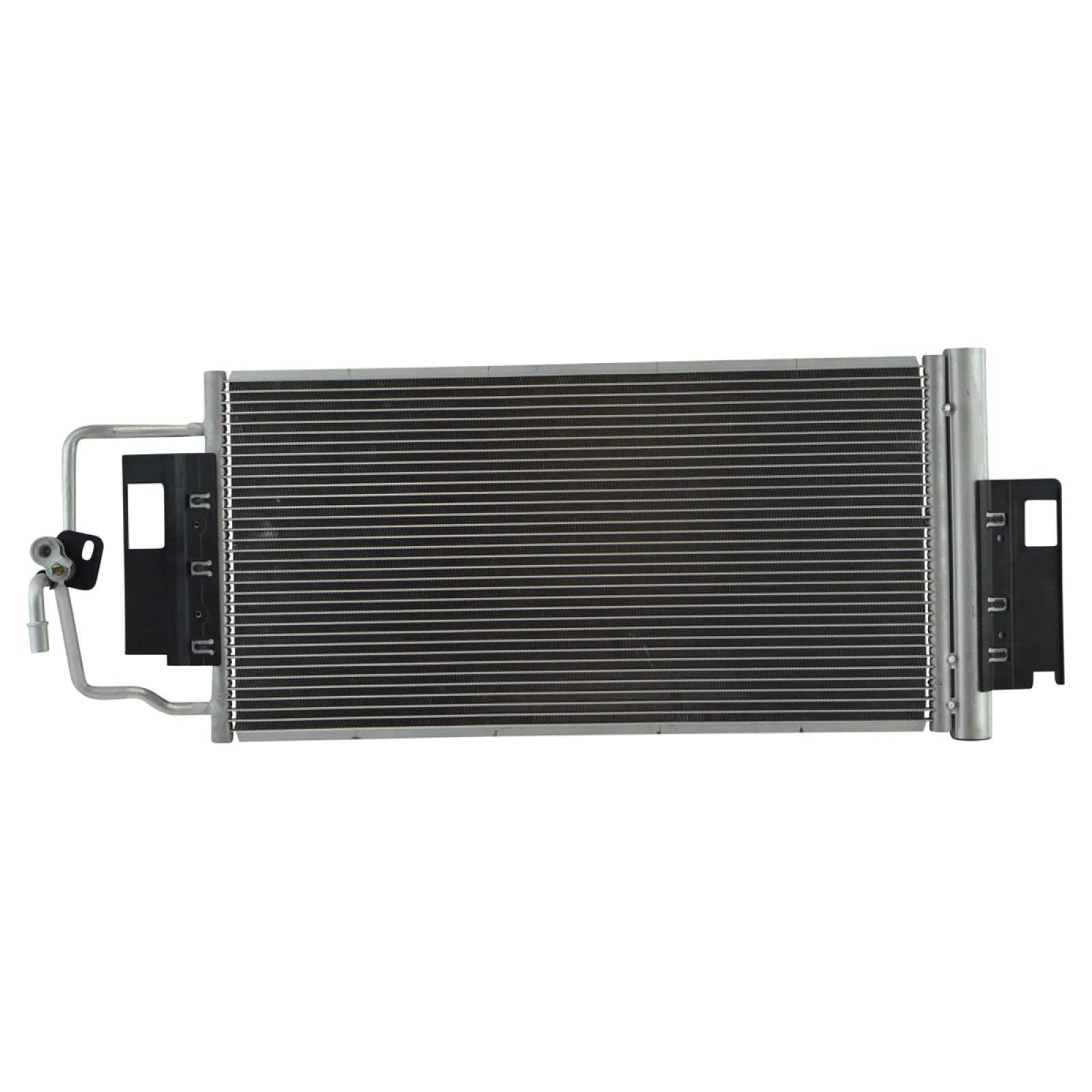 TRQ AC Condenser A/C Air Conditioning Direct Fit Compatible with Buick Chevy GM V8 V6