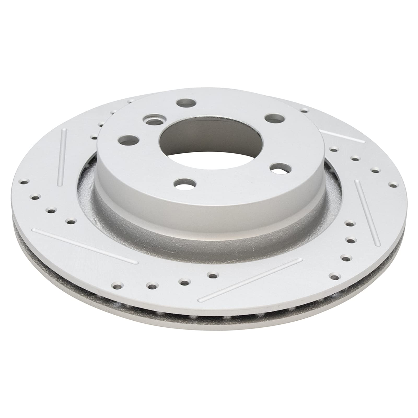 Trq Rear Performance Brake Rotors Set Premium G-Coated Compatible With 2000 Bmw 323Ci 323I 2001-2006 325Ci 2001-2005 325I 328Ci