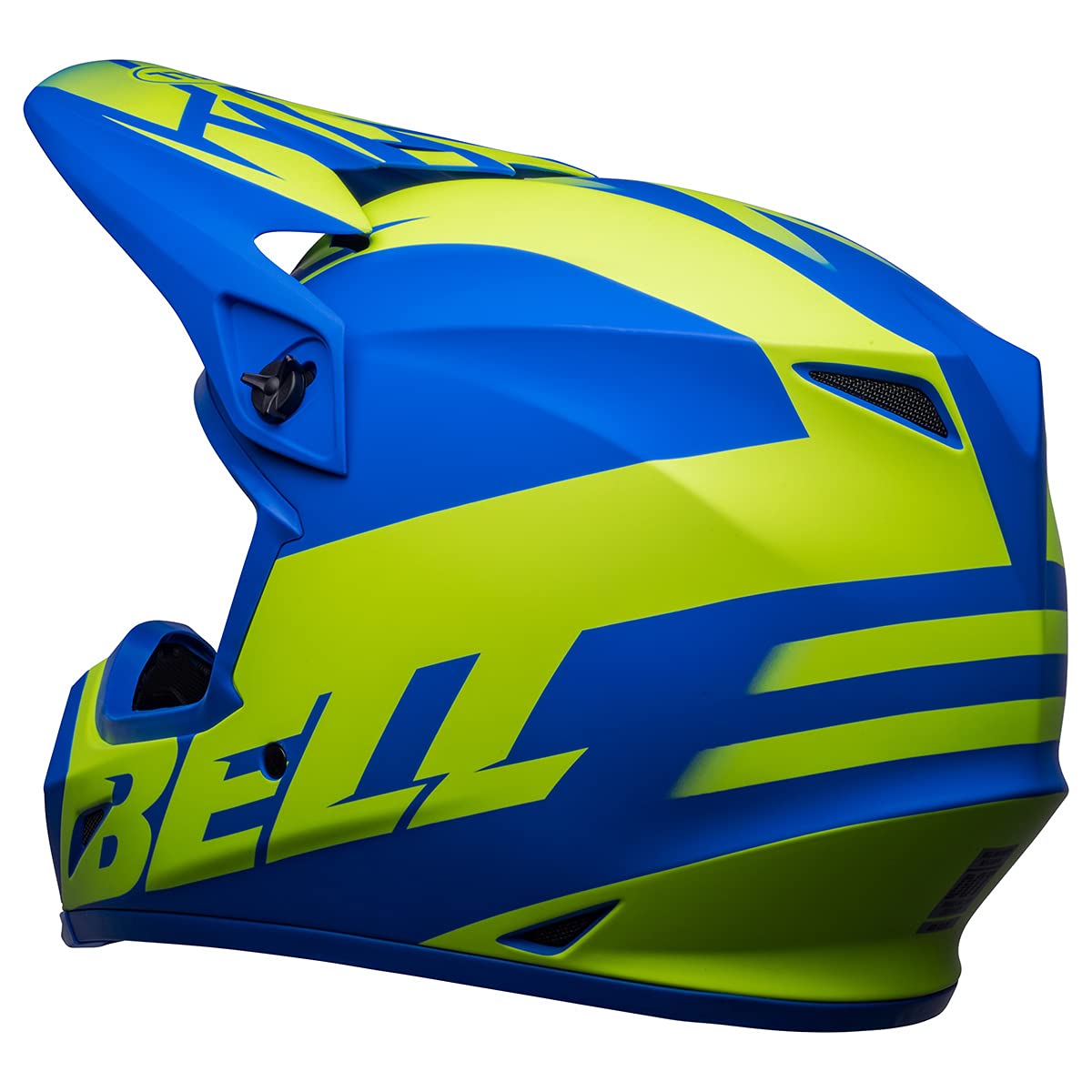 Bell Mx-9 Mips Dirt Helmet (Disrupt Matte Classic Blue/Hi-Viz - Small)