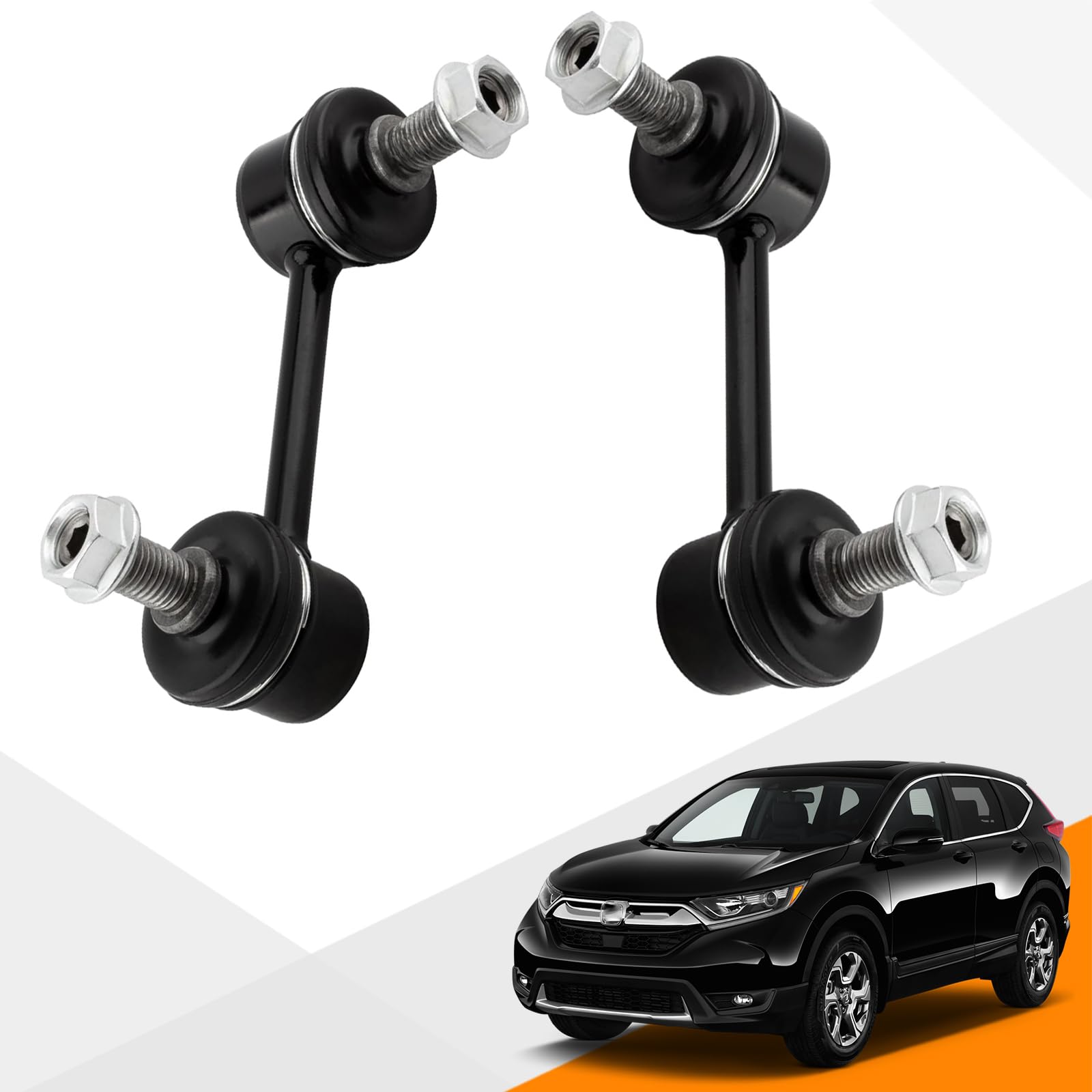 K750151 K750156 (Set Of 2) Front Sway Stabilizer Bar End Link Kit Compatible For Honda Cr-V 2007-2017 2Wd 4Wd 52320Swaa01 52321S