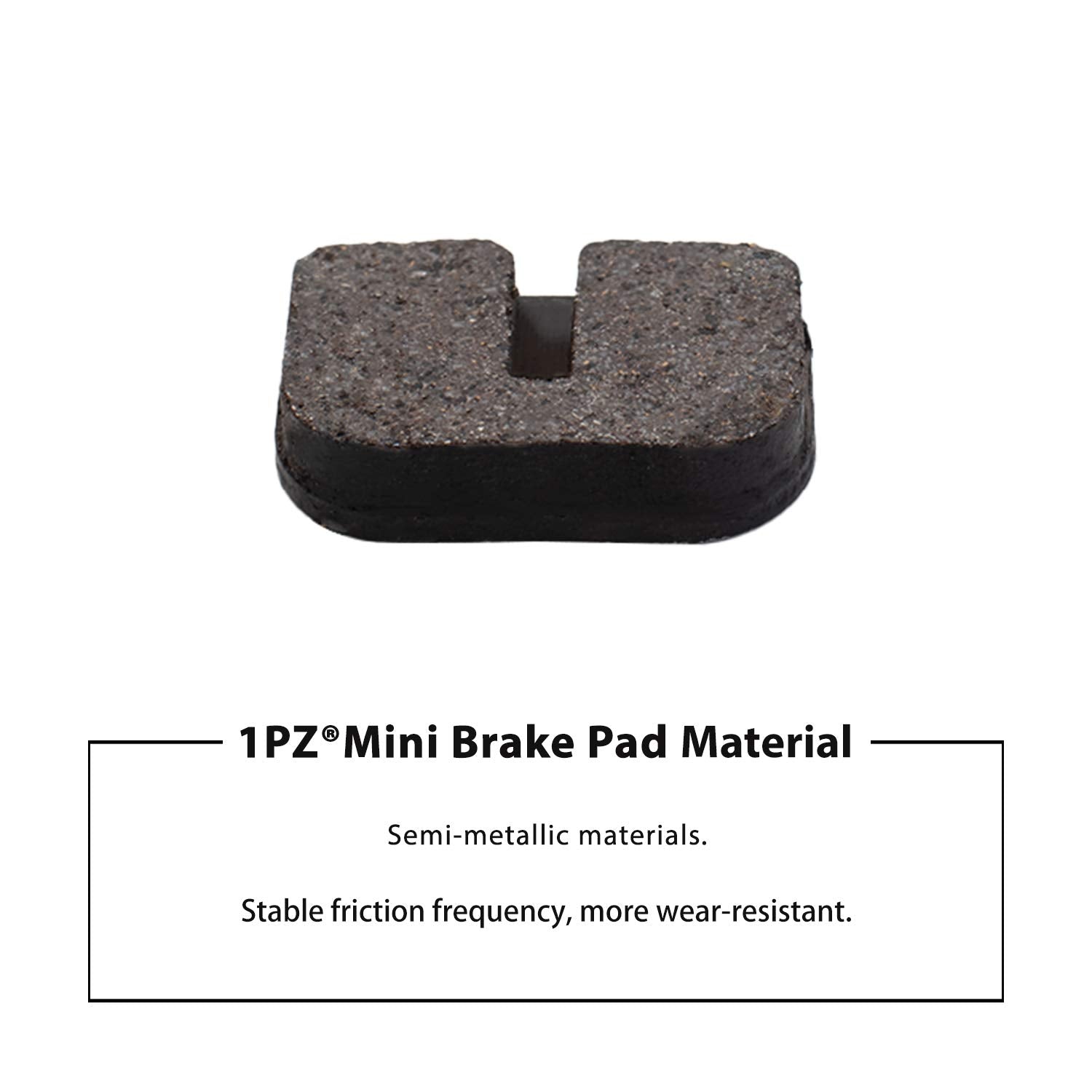 1Pz Dp2-4S1 Brake Pads For Motovox Mbx10 79Cc Moto Mm-Bb80 Baja Racer Mini Bike Rear Brake Pads Mbx-10 Parts New (4 Pair)