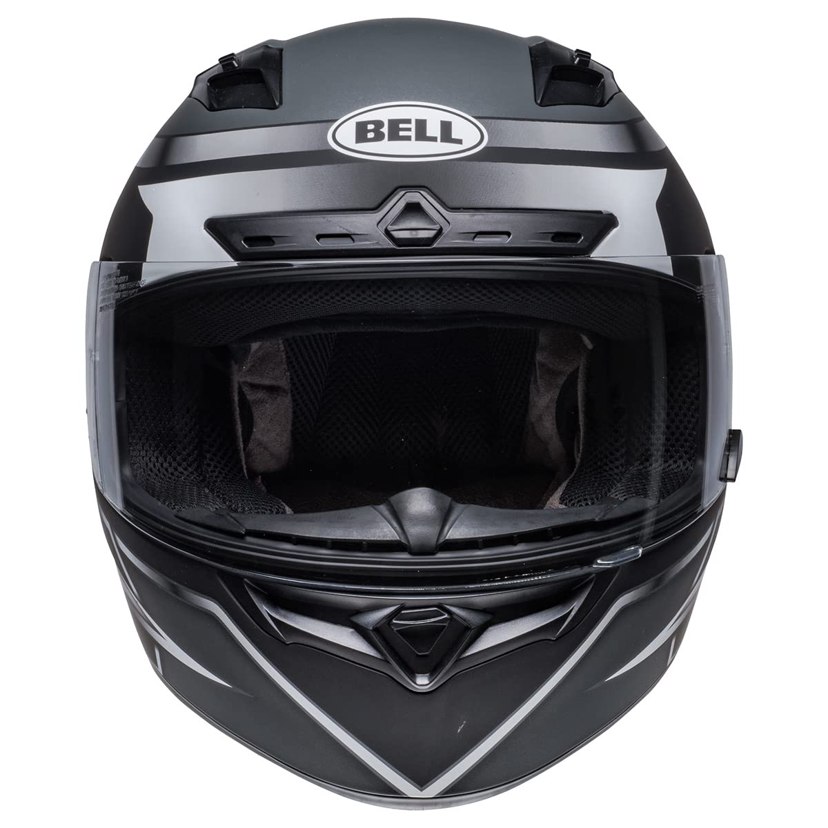 Bell Qualifier Dlx Mips Street Helmet (Rise Matte Black/White/Gray - 2X-Large)