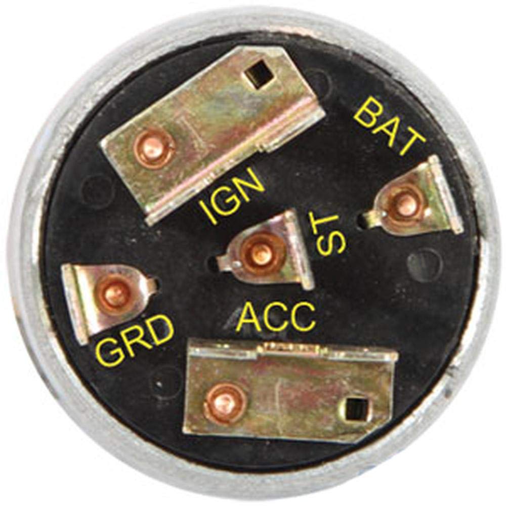 Raparts D134737 Fits Case/Ih Ignition Switch With 2 Keys Made For Tractor Dozer Backhoe