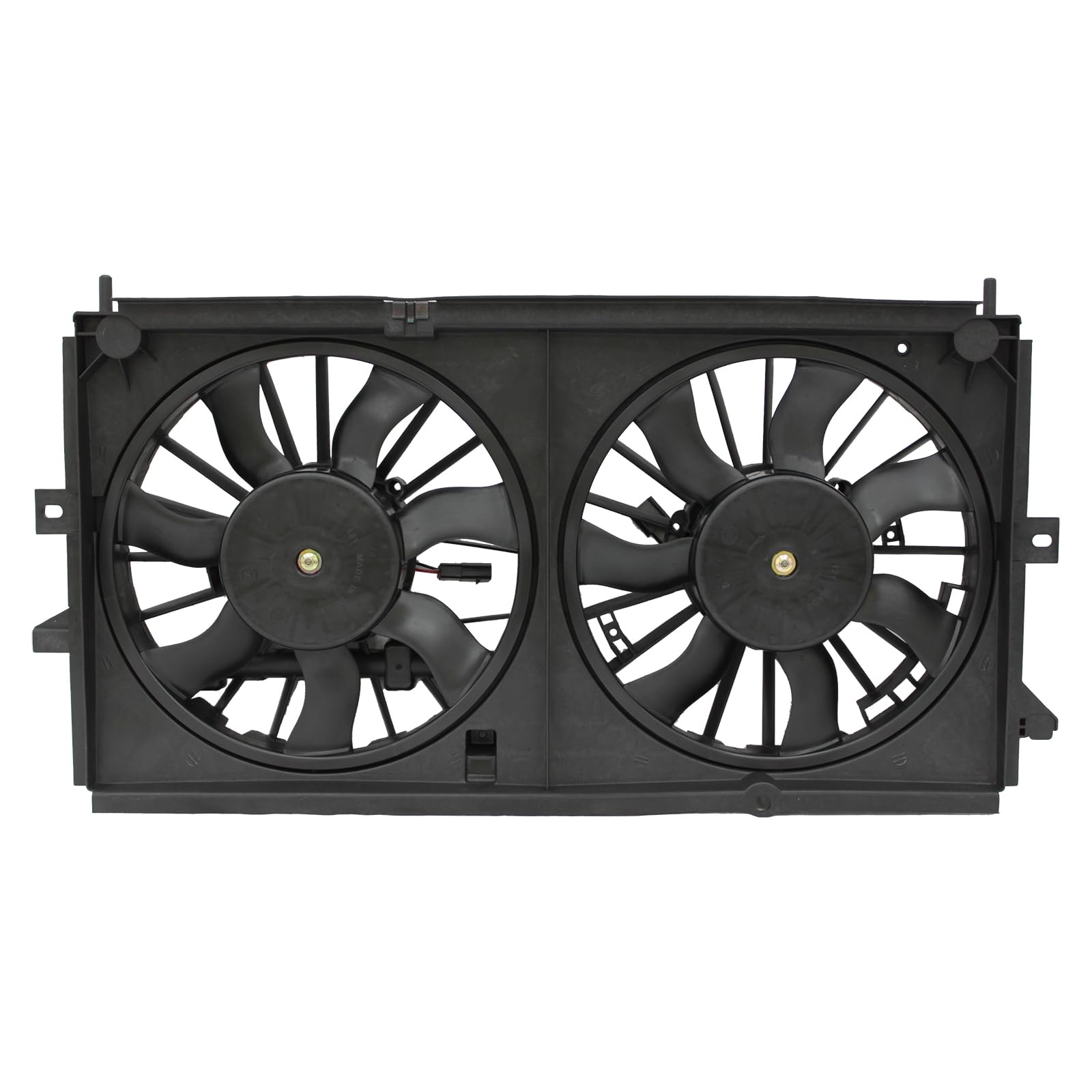 TYG Upgraded Cooling Fan Assembly for 2000-2003 Chevrolet Impala/Monte Carlo 3.4/3.8L | Racing-Level OE Replacement Engine Radia