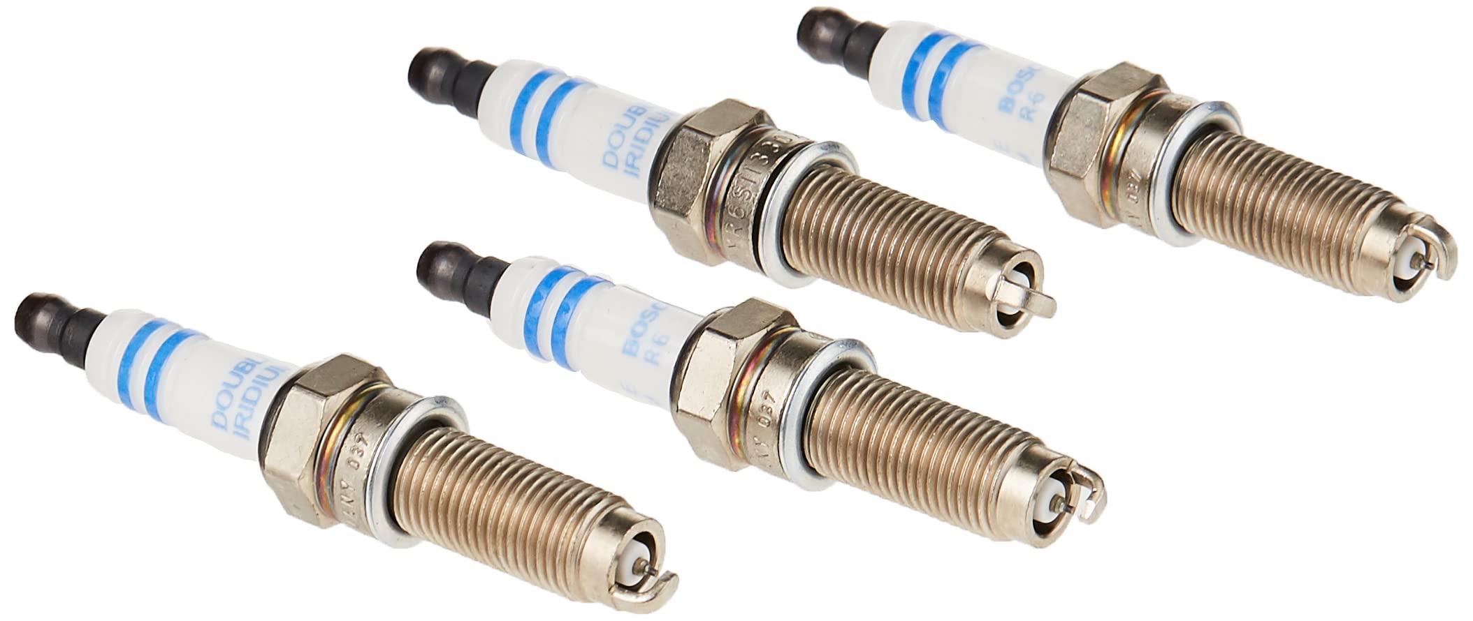 Bosch 9619 Oe Fine Wire Double Iridium Spark Plug - Pack Of 4