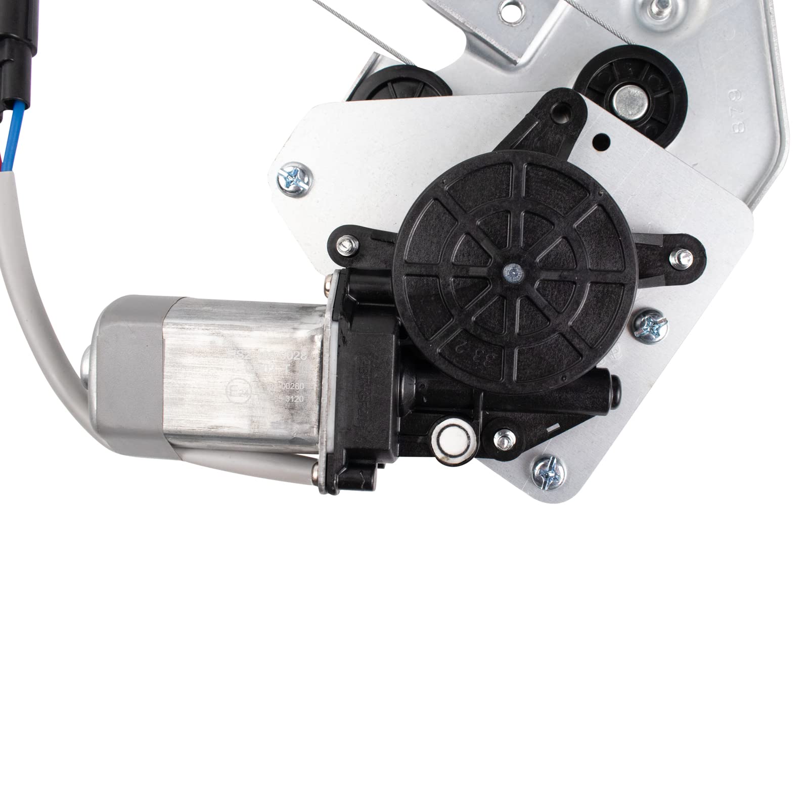 Trq Rear Left Power Window Regulator & Motor Assembly Drivers Side Compatible With 2009-2014 Acura Tl