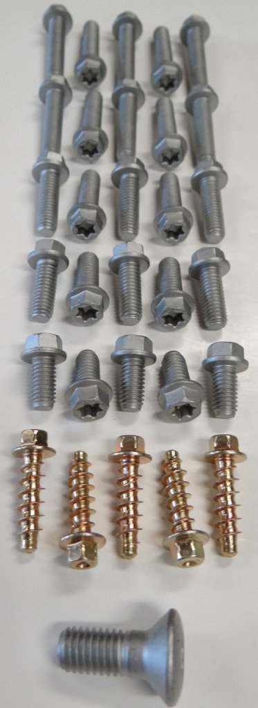 120pc Specbolt Bolt Kit fits: KTM SX EX EXC MX Dirtbike OEM Spec Fastener. This Includes 2 Strokes: 50 60 65 85 105 125 250 300