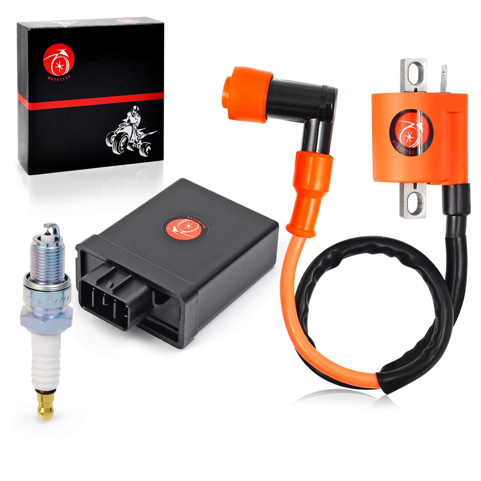 Igniter CDI and Ignition Coil For Yamaha Blaster 200 2003 2004 2005 2006 OEM 5VM-85540-00-00