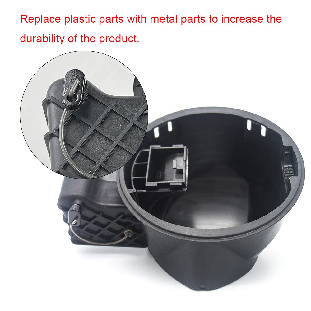 Powerworks Fuel Filler Door Housing Pocket Assembly - Fits For Ford F150 Models Year 2004-2008 2006-2008 Lincoln Mark Lt Replace