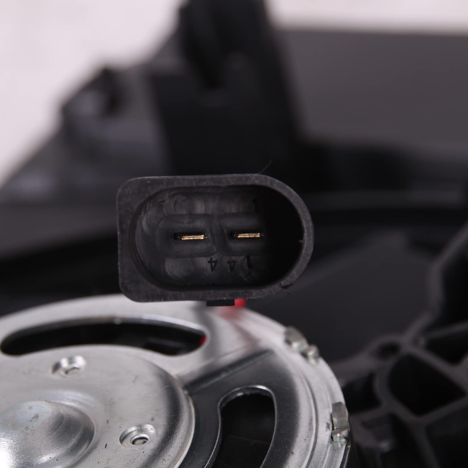 TYG OE Replacement(CAPA Quality) Cooling Fan Extra Silent for 2009-2016 Audi A4 2.0L, 2013-2016 A4 Allroad 2.0L, 2008-2017 A5 3.