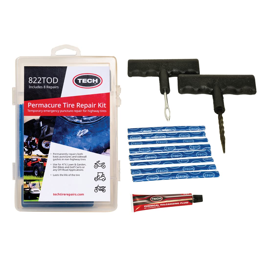 Tech Outdoors 822Tod Permacure Self-Vulcanizing Tire Repair System