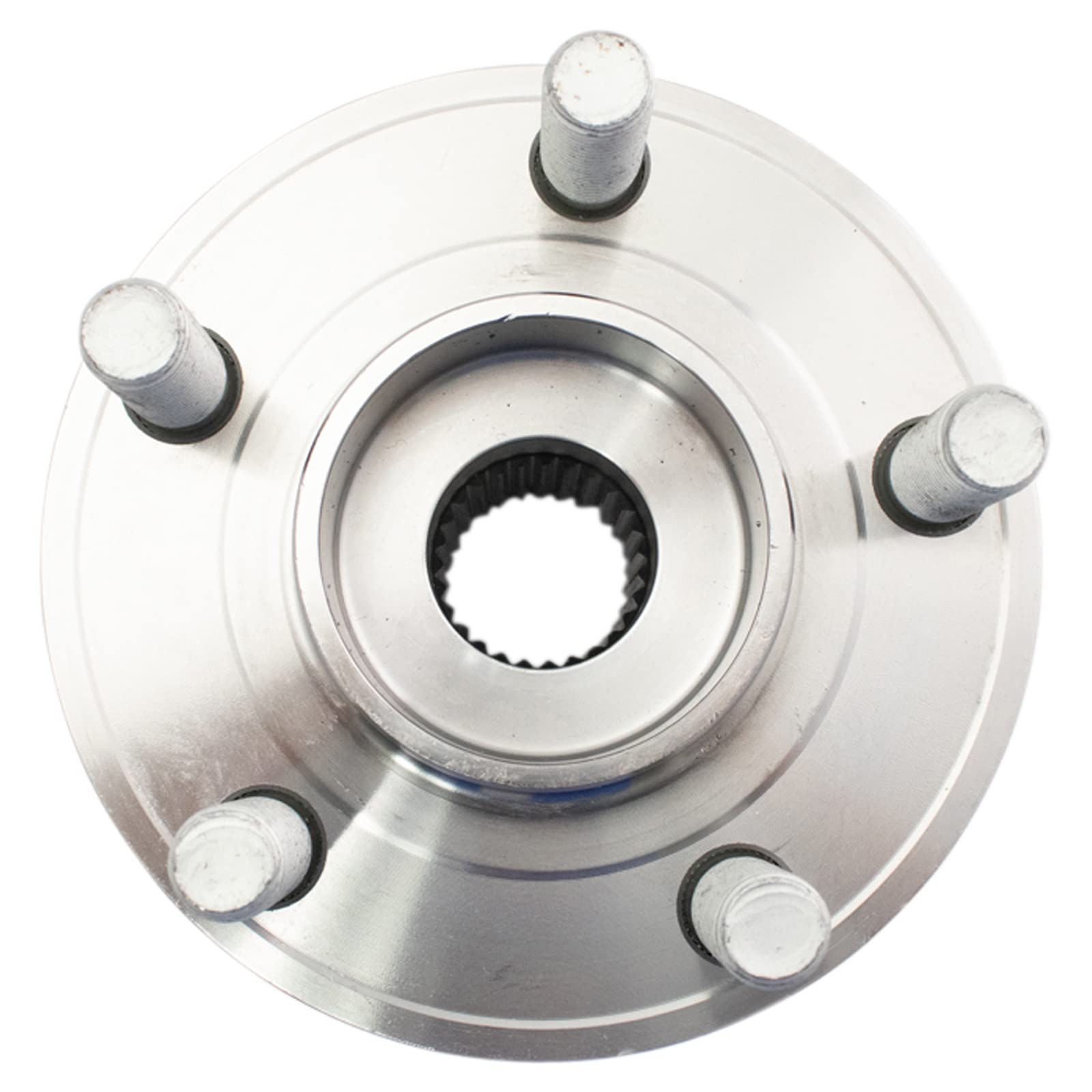 Trq Front Left Right Rear Wheel Hub Bearing Assembly Driver Passenger Side Compatible With 2015-2023 Ford Edge 2017-2019 Fusion