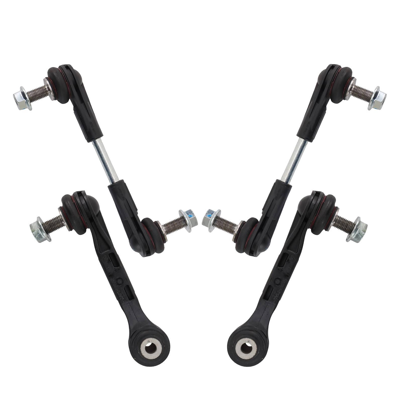 Trq Sway Bar Stabilizer Link Set Front & Rear Compatible With 18-20 530E Xdrive 17-20 530I Xdrive 18 540D Xdrive 540I Xdrive 18-