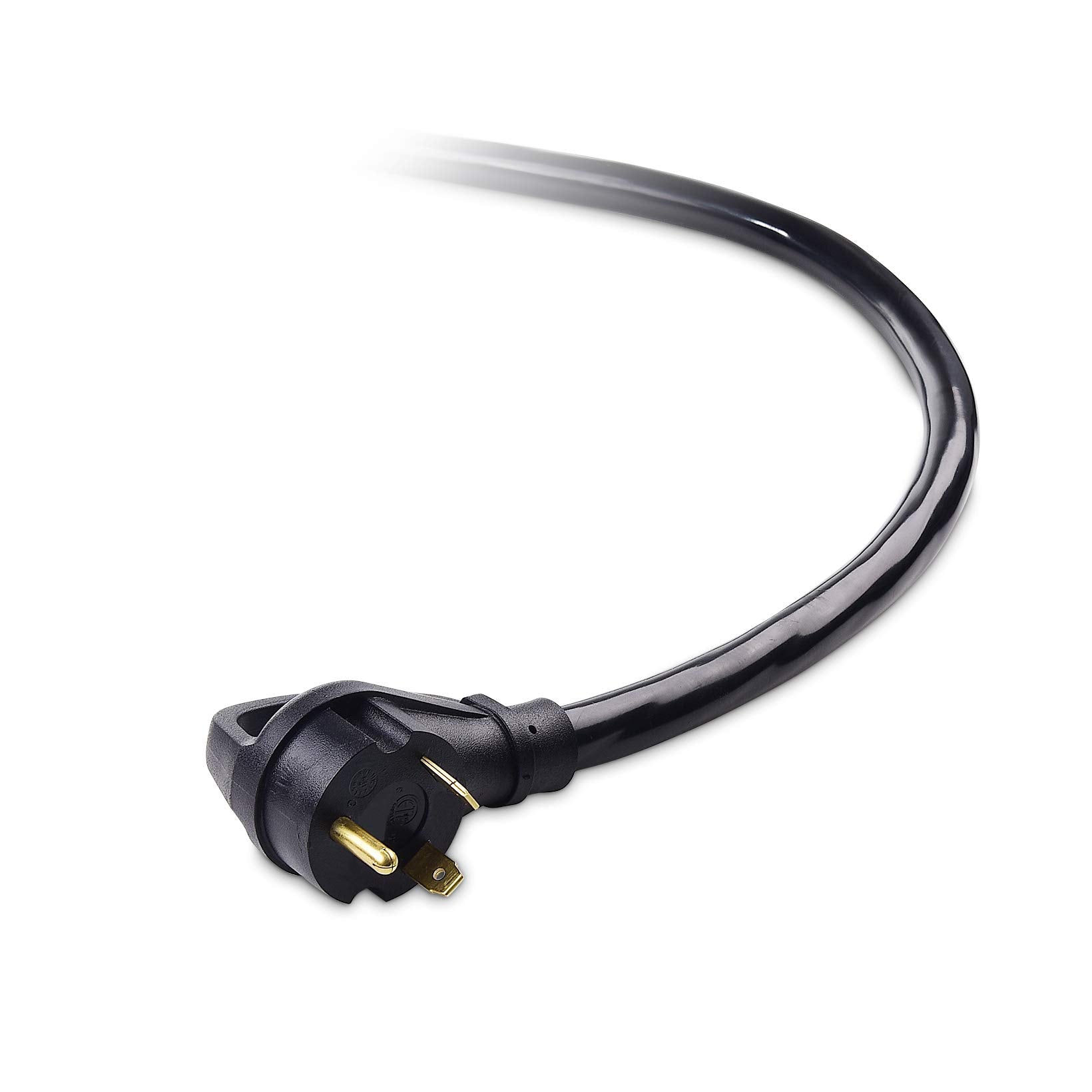 Cable Matters 30 AMP RV Power Cord, 25 ft, NEMA TT-30P, Black, Model 400080-25