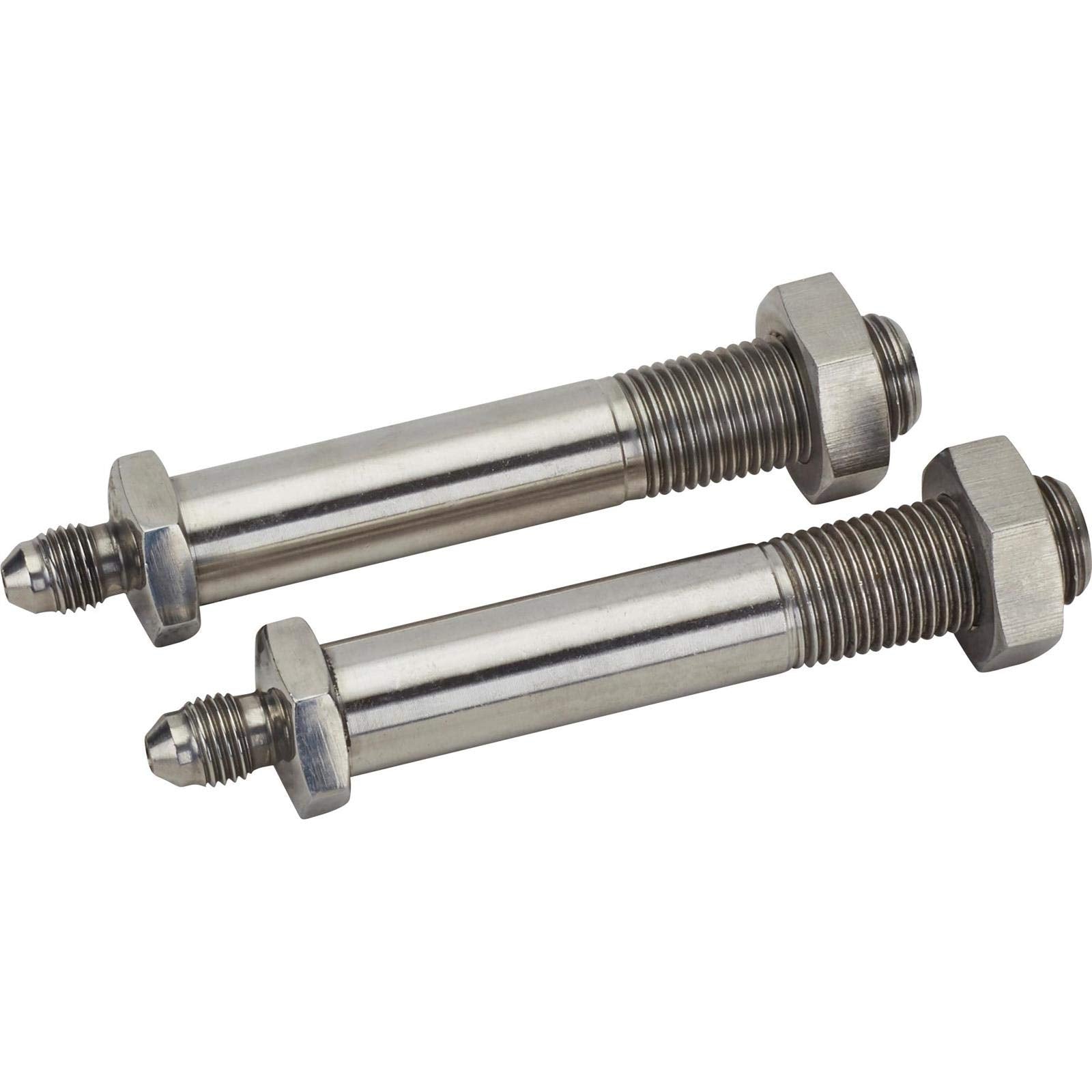 Stainless Thru-FCompatible with Rame Brake Line Fittings, 2-1/4-2-3/4 Inch