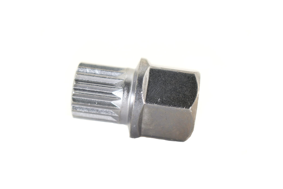 Temo 34/18Pt Wheel Lock Nut Screw Removal Key Anti-Theft Lugnut Socket S3054 For Bmw Vehicles