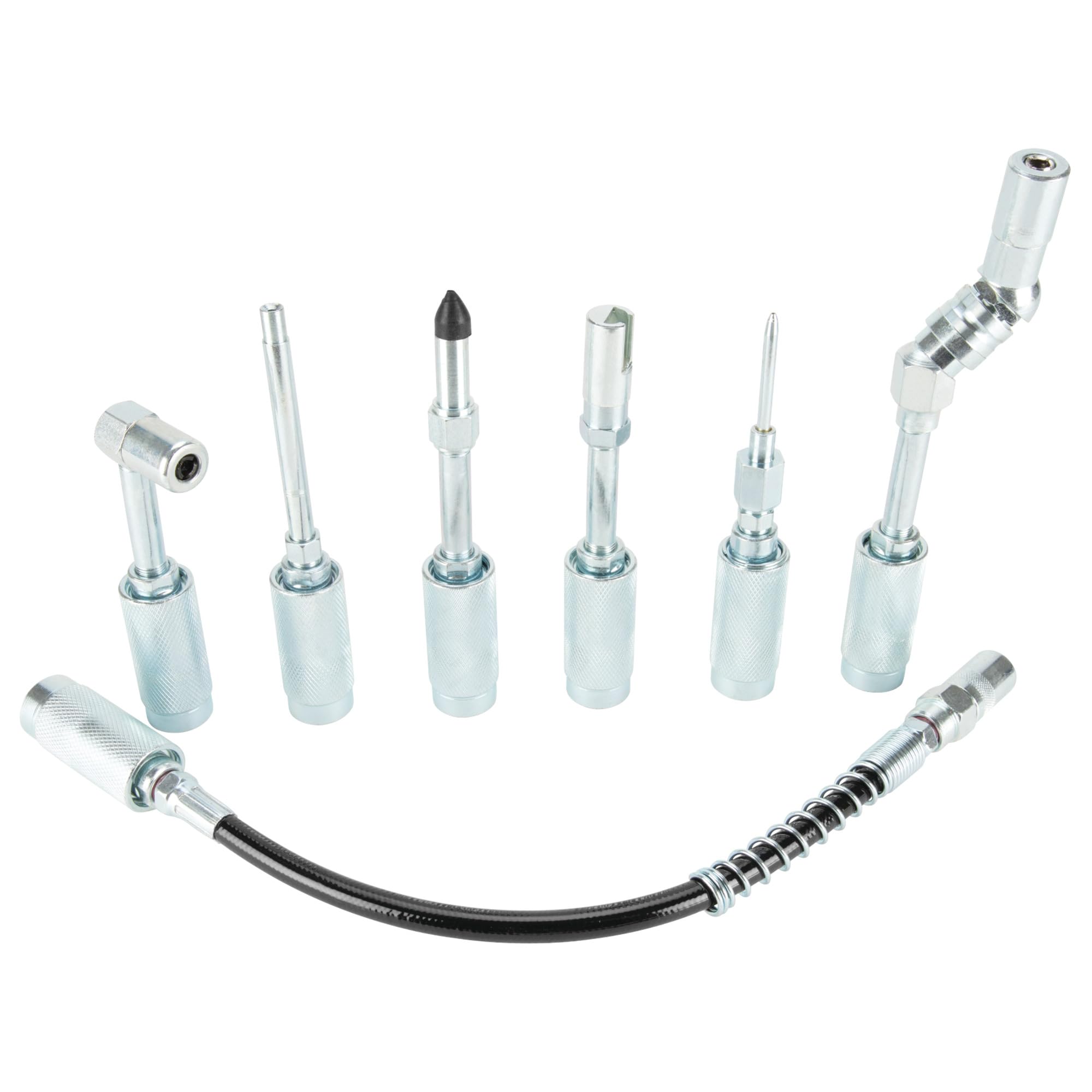 Performance Tool W50049 Cordless Grease Gun Accessories, 7-Piece