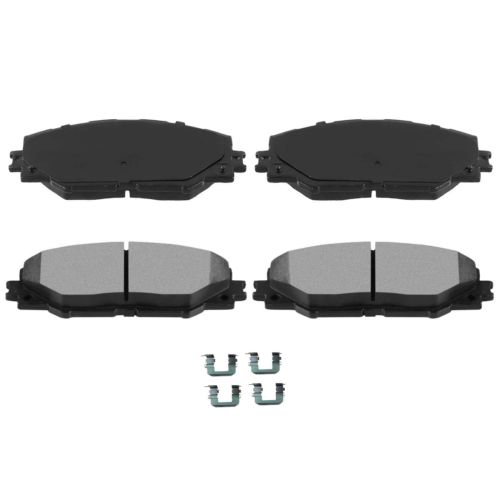 Automuto 4Pcs Front Ceramic Disc Brake Pads Set D1211 For Pontiac Vibe For Scion Im Tc For Toyota Corolla Im Matrix Mirai For Ra