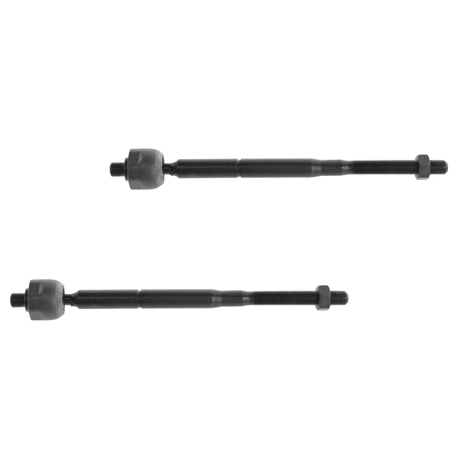 TRQ Front Inner Tie Rod Set Driver & Passenger Side Inner Compatible with 2005-2007 Chrysler Town & Country 2007-2012 Dodge Cali