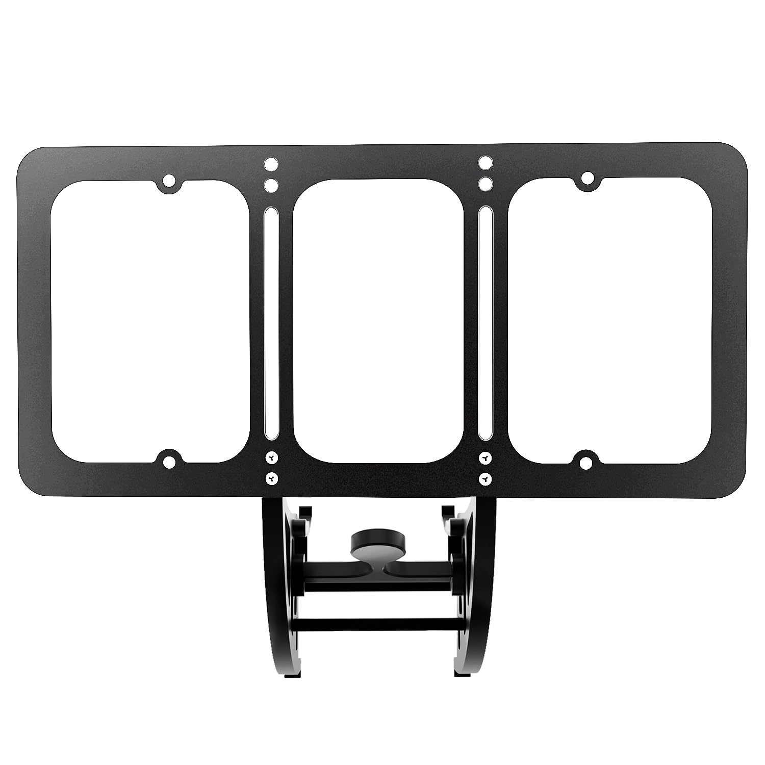 Tesla Model X (2022-2025) License Plate Mount - (NOT Plastic) - Anti-Theft, Height-Adjustable & NO Drilling Front License Plate 