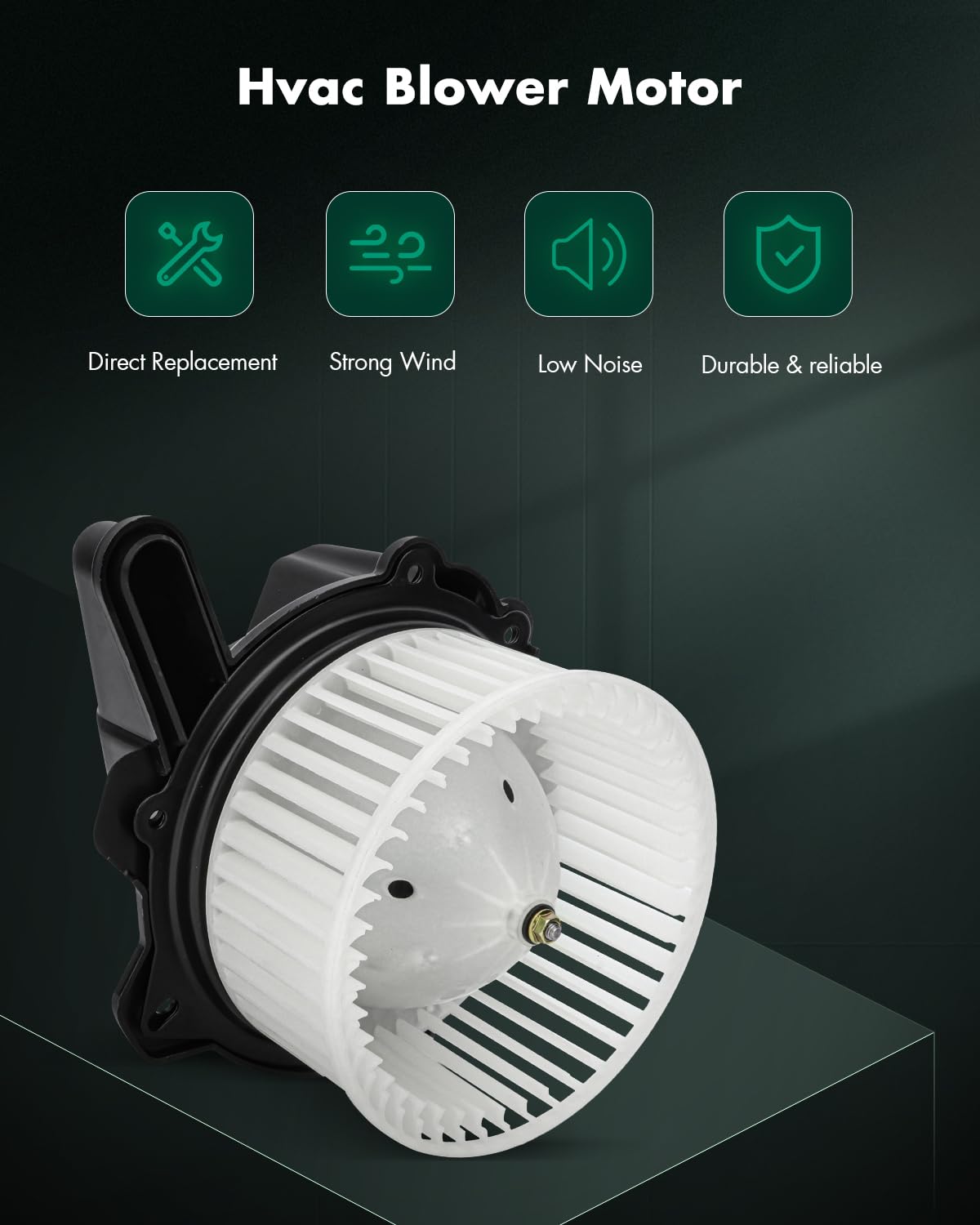 Scitoo Hvac Heater Blower Motor With Fan Cage Front 700016 For Ford For Mustang 1994-2004