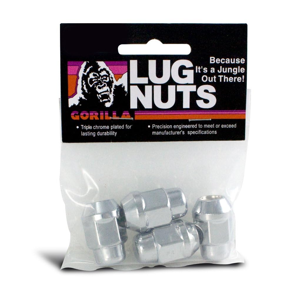 Gorilla Automotive 91187B Acorn Bulge Lug Nuts (1/2 Thread Size)