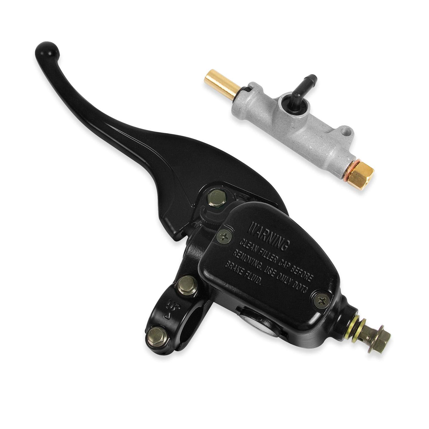 Ransoto Front Left & Rear Brake Master Cylinder Compatible With Polaris Sportsman Magnum Scrambler Trail Blazer Trail Boss 300 325 330 335 400 450 500 550 600 700 800 850 Replace 1910301 1911113