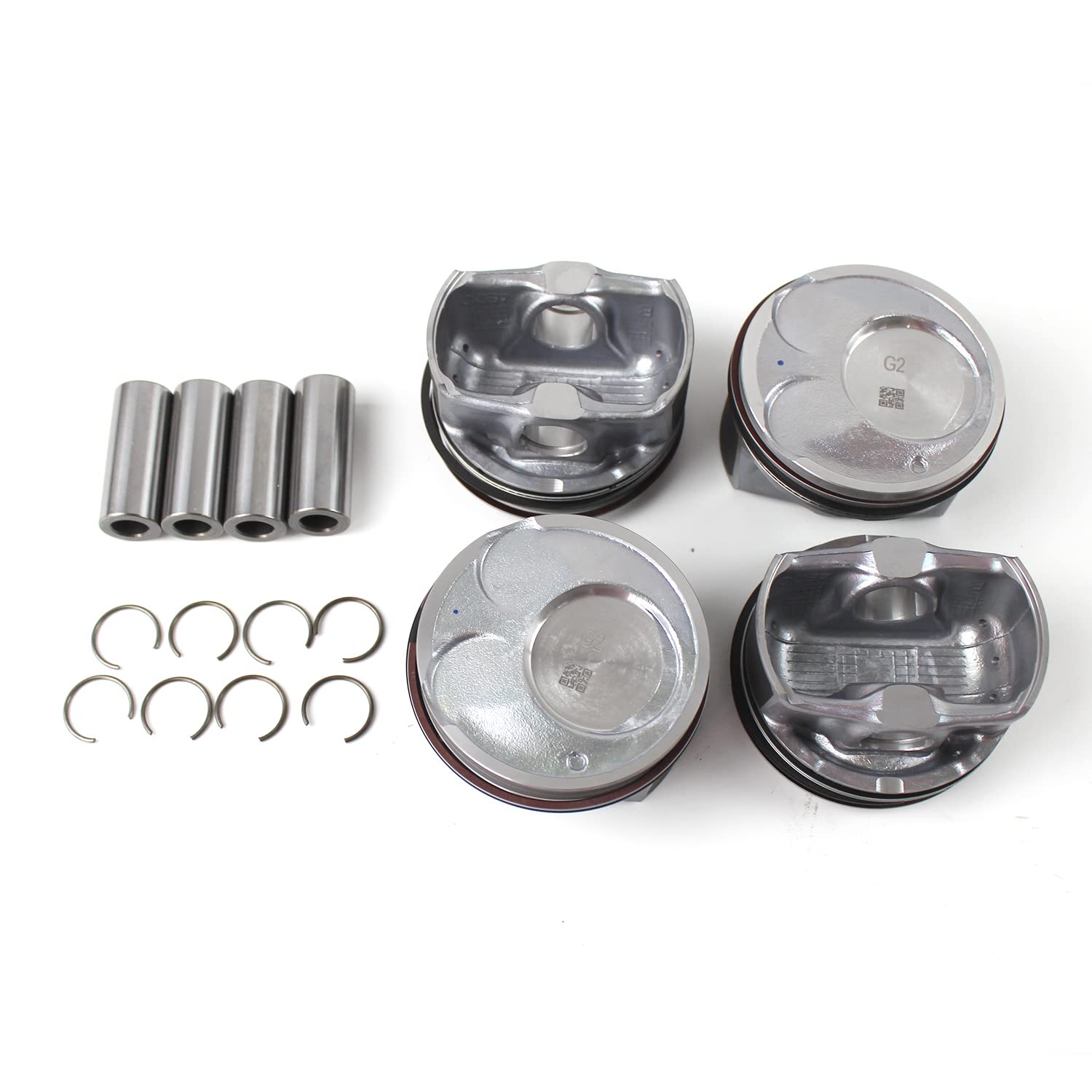 PANGOLIN Engine Piston & Rings Set 23041-2E210 for Kia Soul Forte Forte5 Forte Koup 2.0L 2014 2015 2016 2017 2018 Aftermarket Pa