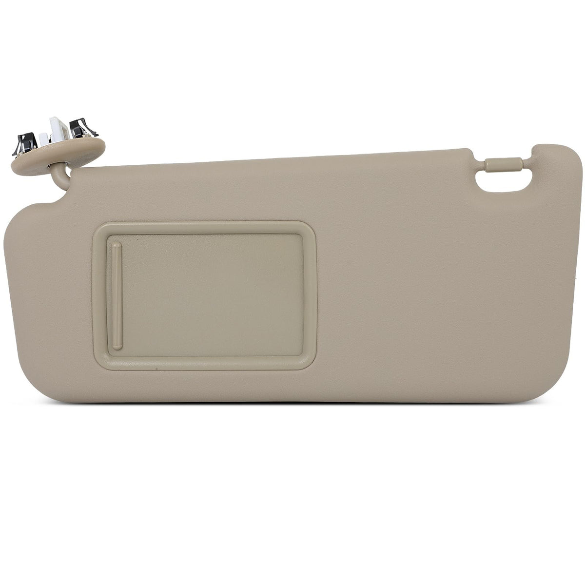 Scitoo Car Sun Visor Assbembly With Mirror Replacement For 2006-2012 For Toyota For Rav4 Beige With Sunroof(Left Driver Side)