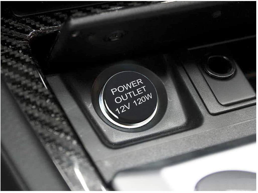 Aluminum Cigarette Lighter Socket Cover Cap. Universal Waterproof Dustproof Plug For Car Power Port Outlet-Power Outlet 12V 120W