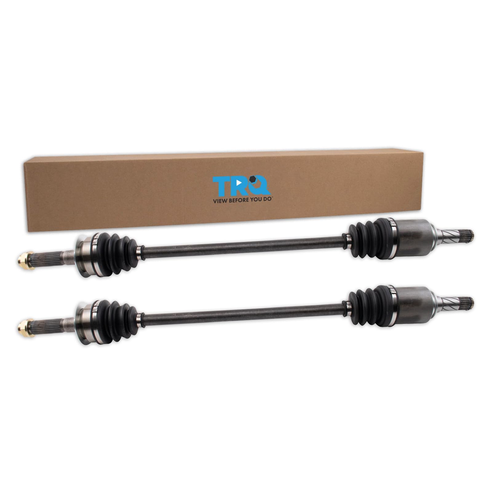 Trq Rear Cv Axle Shaft Assembly Set Compatible With 2015-2017 Subaru Legacy 2015-2019 Outback