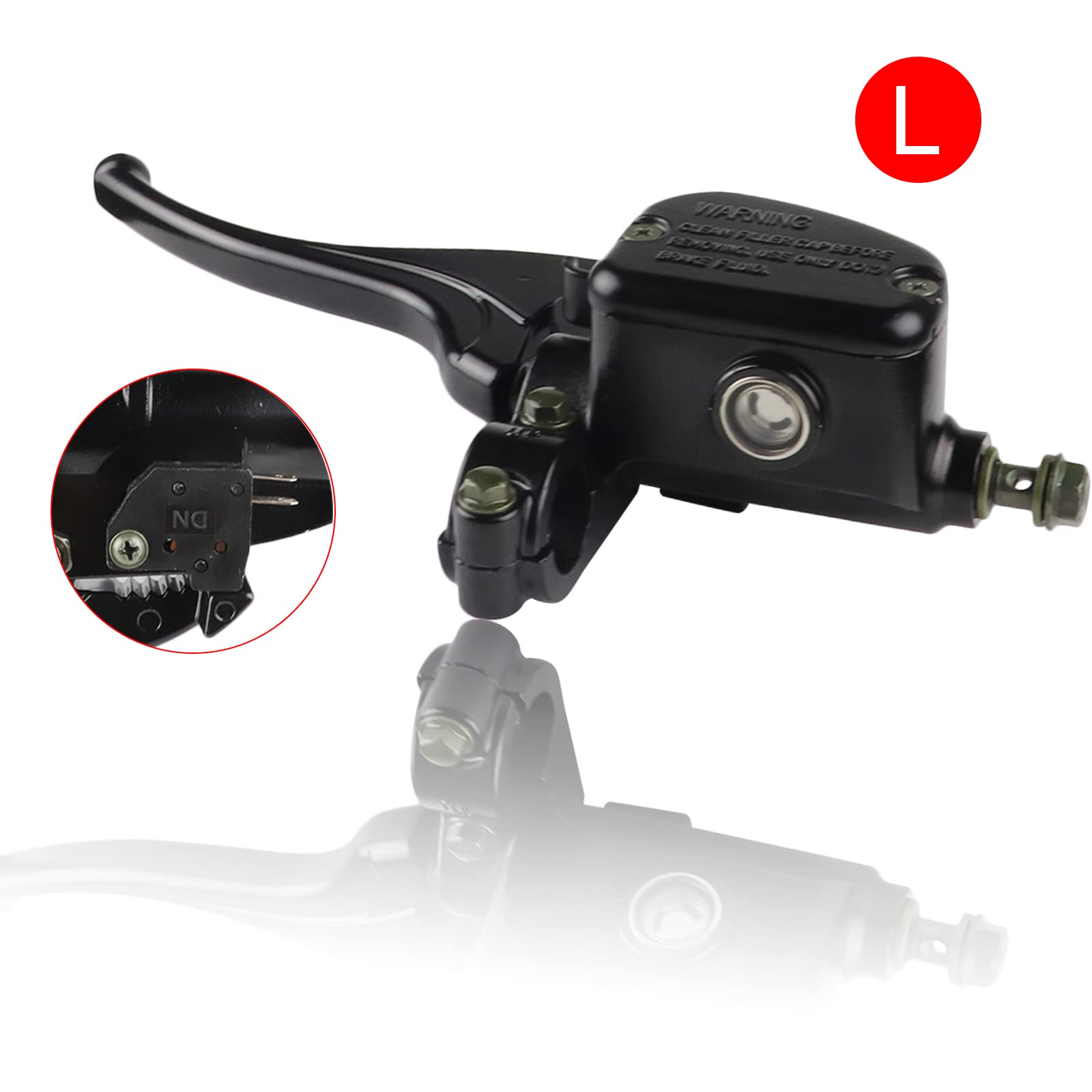 FLYPIG Front Left Brake Master Cylinder Replacement for Polaris Sportsman 400 450 500 550 600 700 800 Magnum 325 330 Scrambler 5