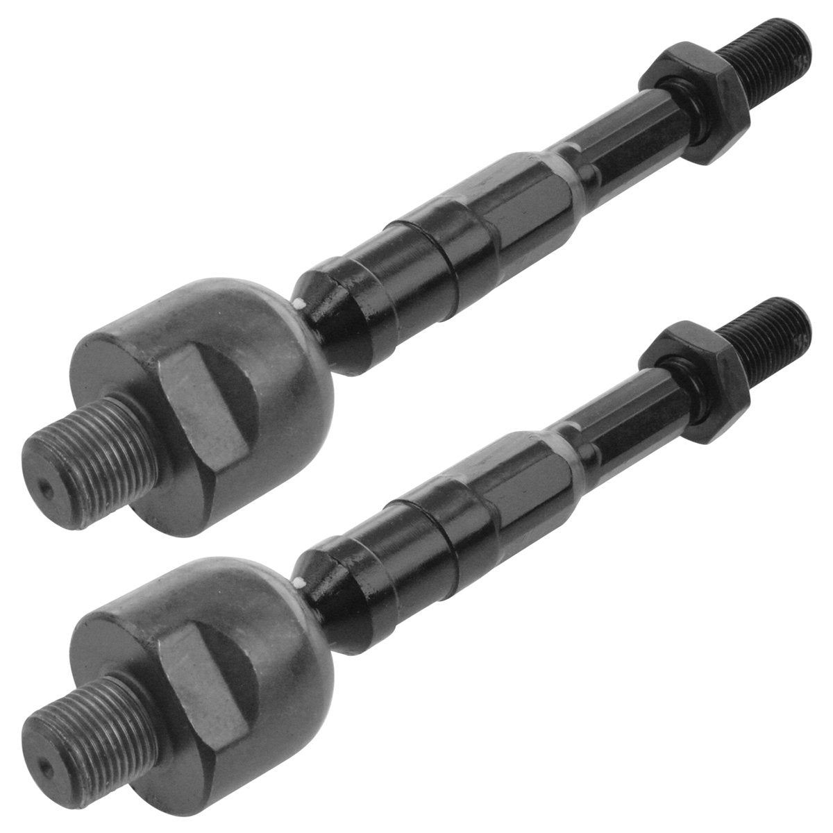 TRQ Front Inner Tie Rod Set Compatible with 2006-2011 Honda Civic