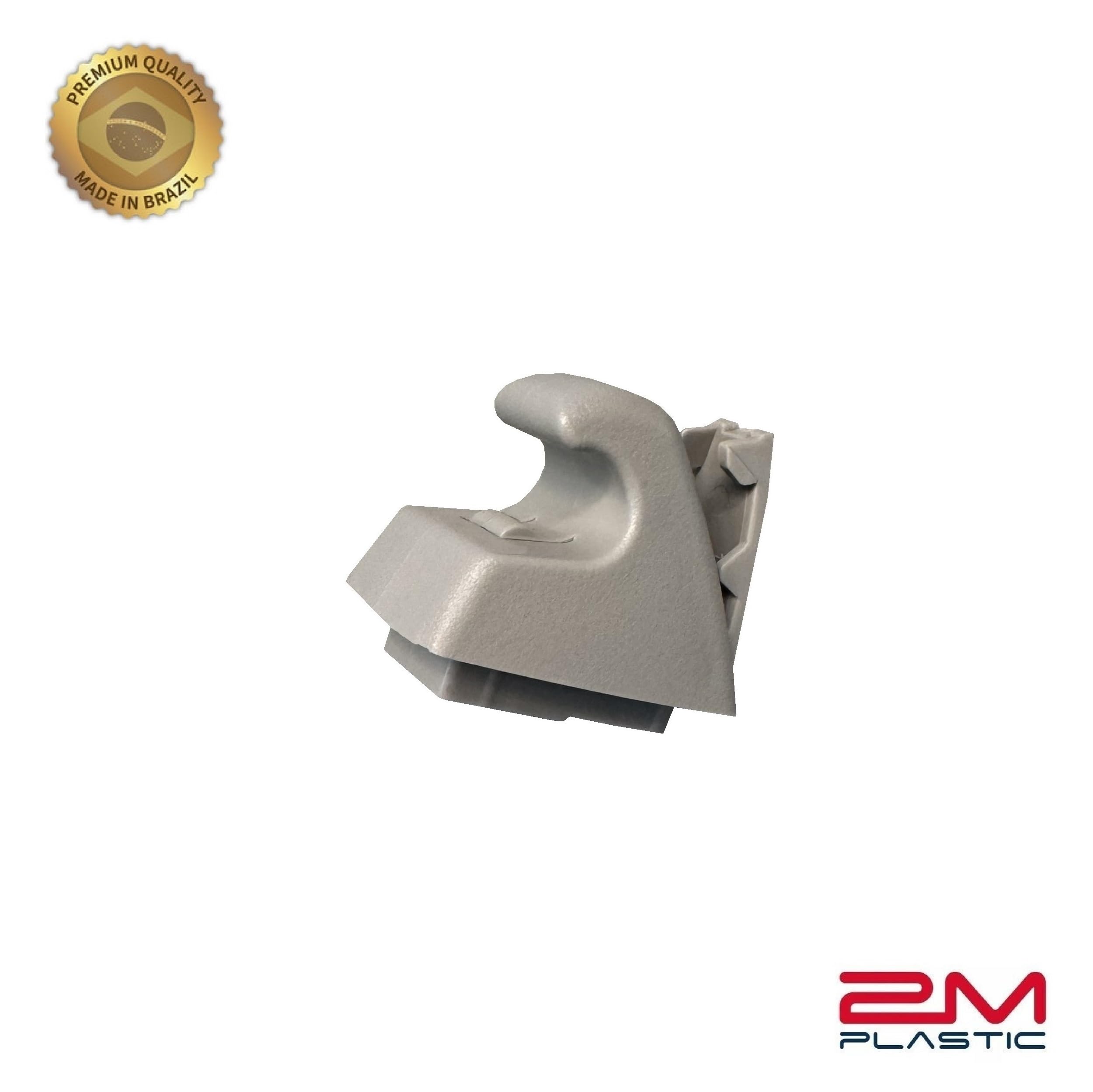 Sun Visor Fits For Chevy Sonic 2012-2020 Spark 2011-2022 Gray Replacement Brand 2M Plastic (Gray Left + Support)