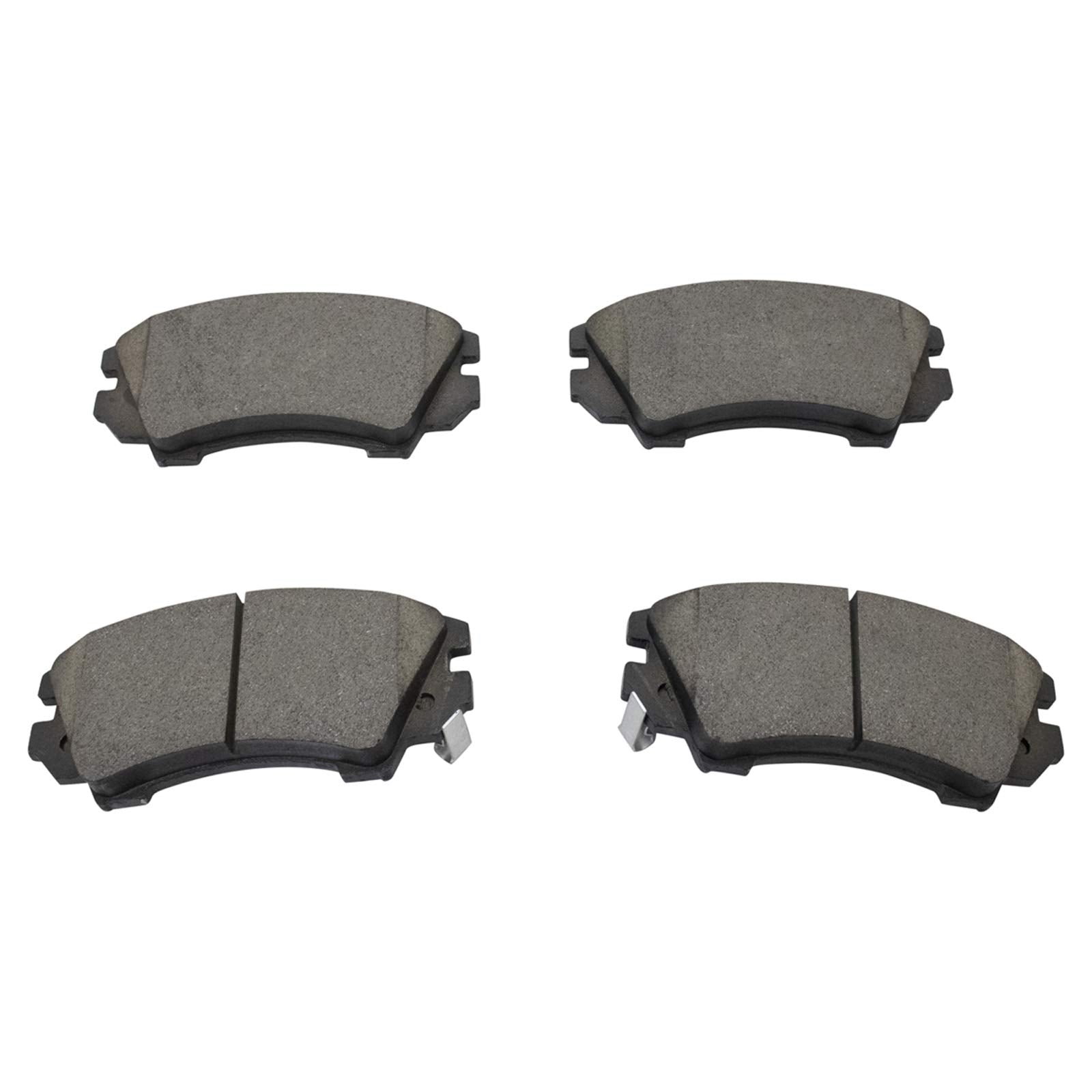 Trq Front Brake Pads Ceramic Compatible With 2010-2015 Chevrolet Camaro 2011-2017 Caprice