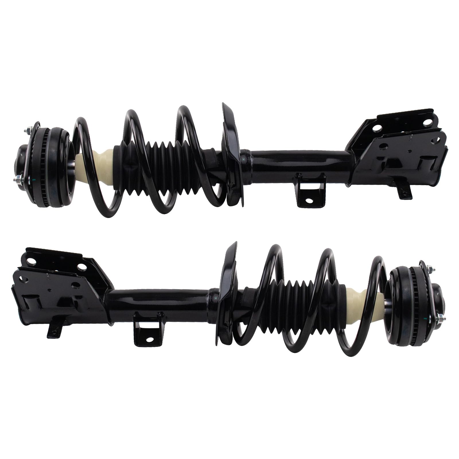 Trq Front Strut & Coil Spring Assembly Set Driver & Passenger Sides Compatible With 17-20 Chrysler Pacifica