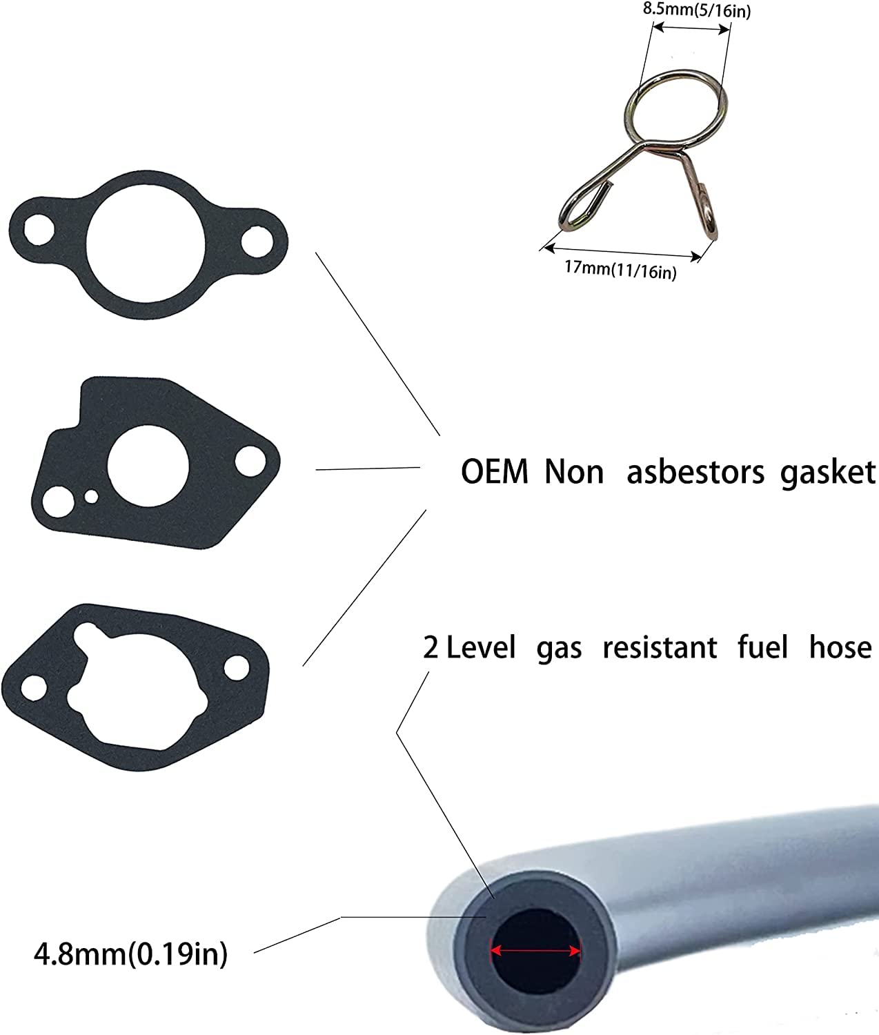 Yamakato 301Cc Carburetor For Predator 301 Honda Gx240 Gx270 270Cc 242Cc And Clones Performance Upgrade With Carb Jet