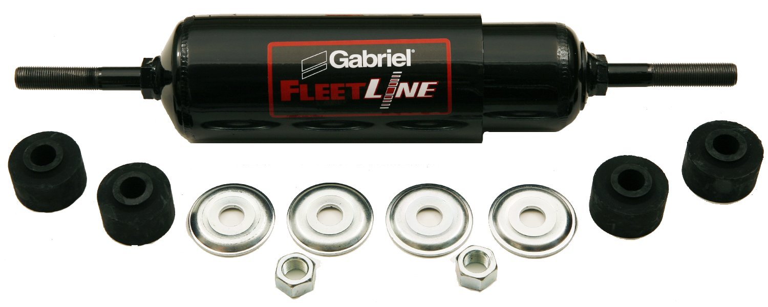 Gabriel 85310 Fleetline Heavy Duty Rear Shock Absorbers For Kenworth K300, T300, T400, T600, T800, T2000, C500, C540, W900; Otta
