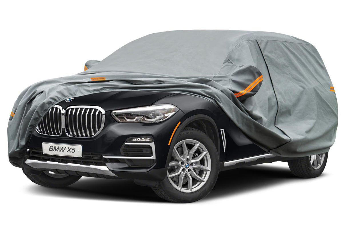 Kayme Heavy Duty Suv Car Cover Custom Fit Bmw X5 (2007-2025) Waterproof All Weather For Automobiles, Full Exterior Covers Sun Ra