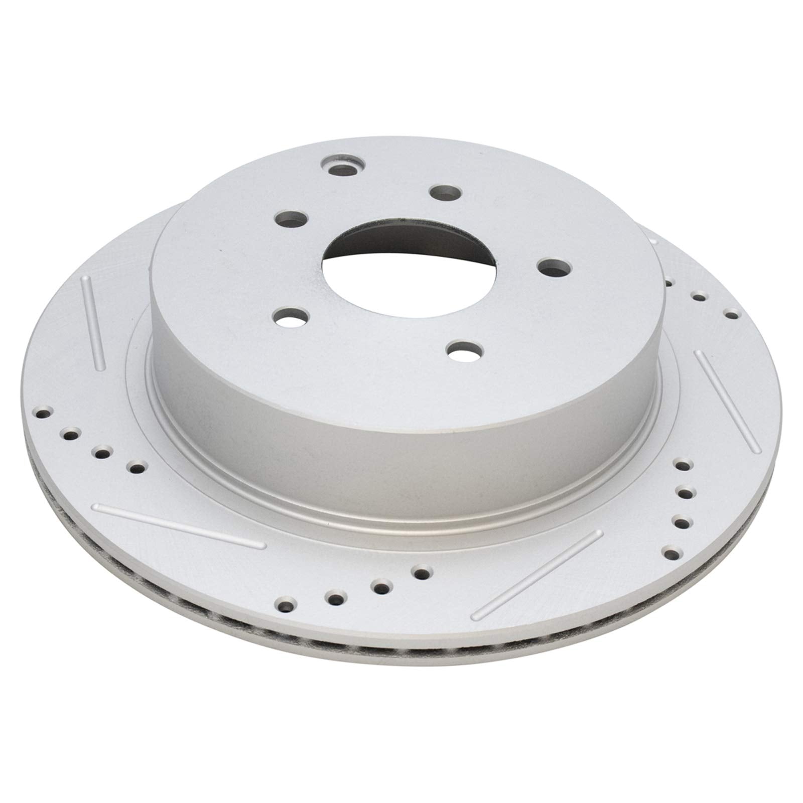 Trq Rear Performance Brake Rotor Drilled Slotted Pair Set For Fx35 / Fx37 / Fx45 / Jx35 / M35H / M37 / M56 / Murano/Pathfinder /