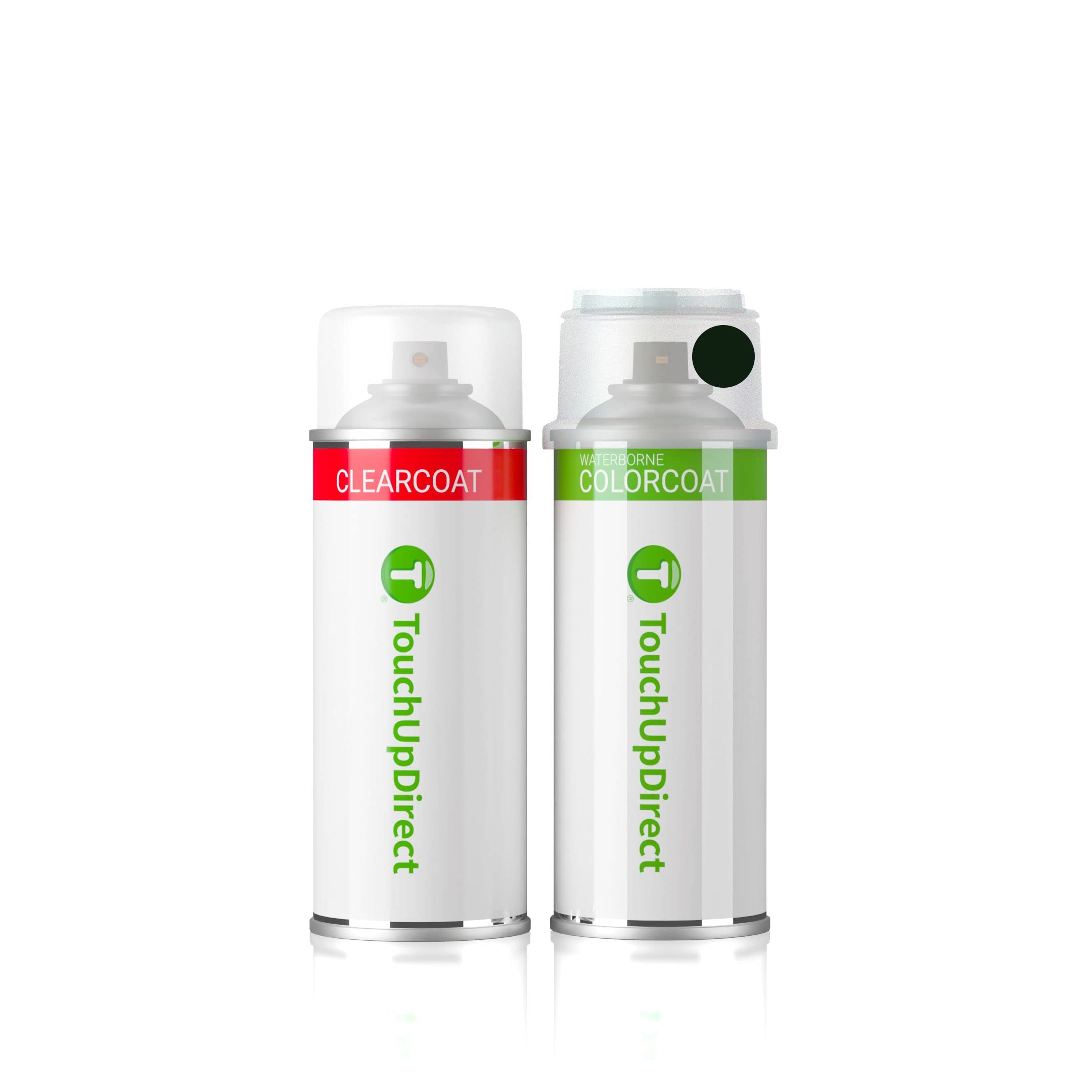 Touchupdirect 580 Granite Green Compatible With Mercedes-Benz Exact Match Touch Up Paint Aerosol - Essential Kit