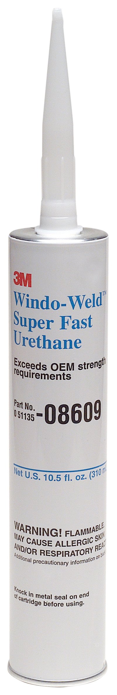 3M 08609 Windo-Weld Super Fast Urethane Cartridge 10 Oz