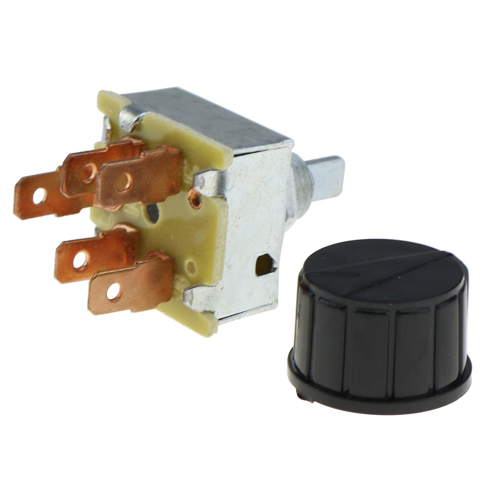 Dvparts Ac Air Conditioning 3 Speed Blower Switch Rotary Selector Universal For Indak Four Seasons 35702