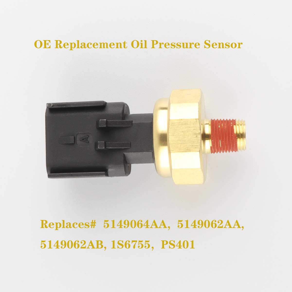 Engine Oil Pressure Sensor Switch Sending Unit Compatible With Dodge, Dodge Ram, Ram 1500 2500 3500, Vw - 1S6755 Ps401 Oil Press