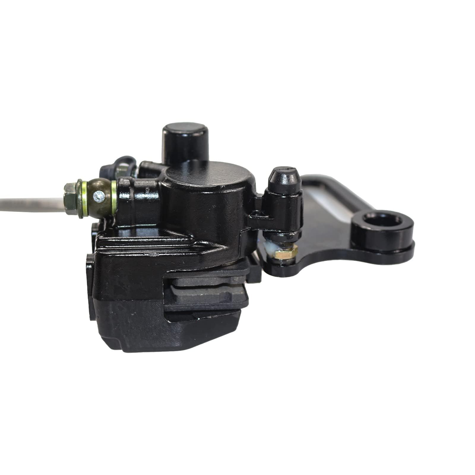 PRO BAT 15mm Rear Brake Assembly Master Cylinder Caliper Replacement for Coolster SDG SSR 107 110 125 I BK12, Black