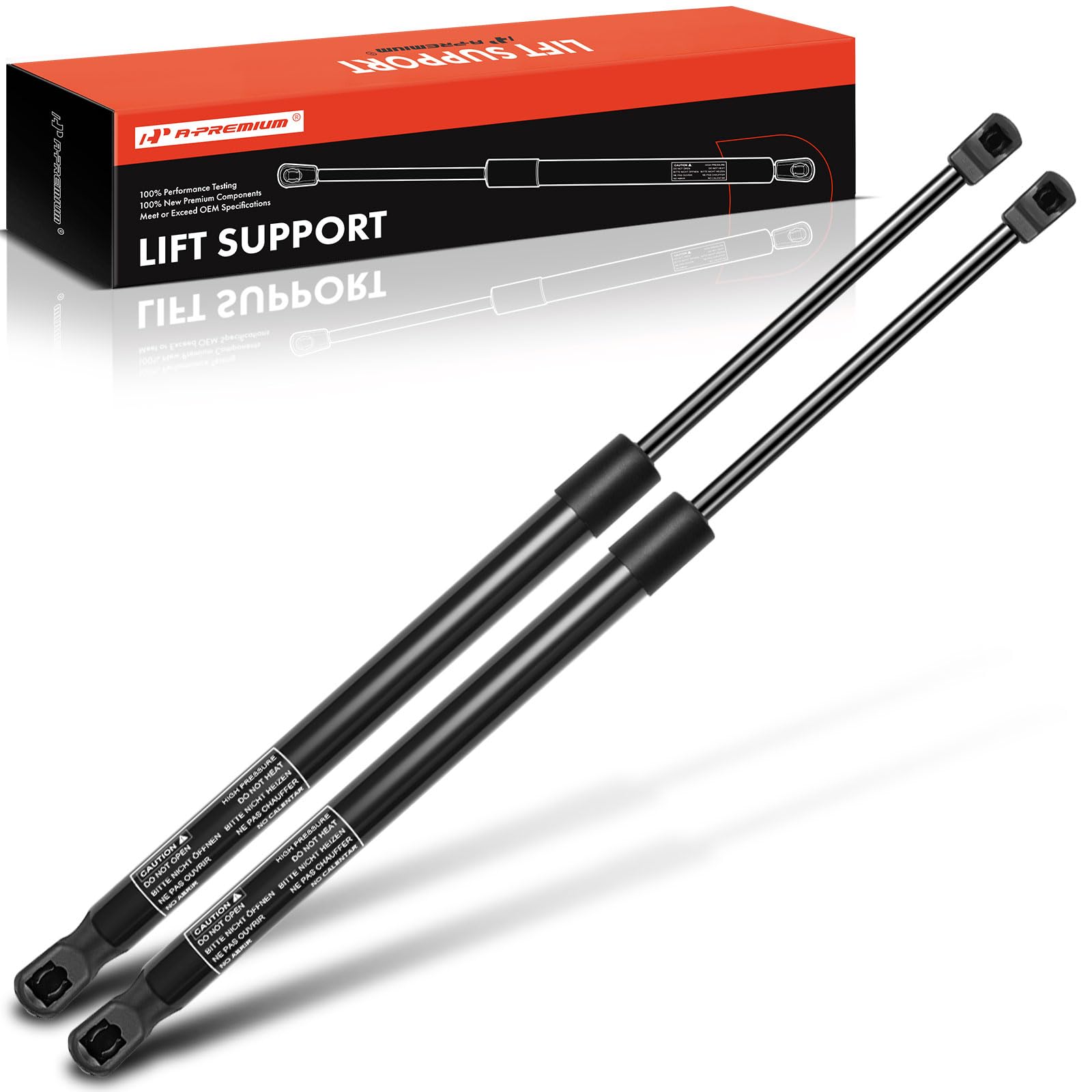 A-Premium Tailgate Rear Liftgate Lift Supports Struts Compatible With Select Hyundai Models - Tucson 2010 2011 2012 2013 2014 20